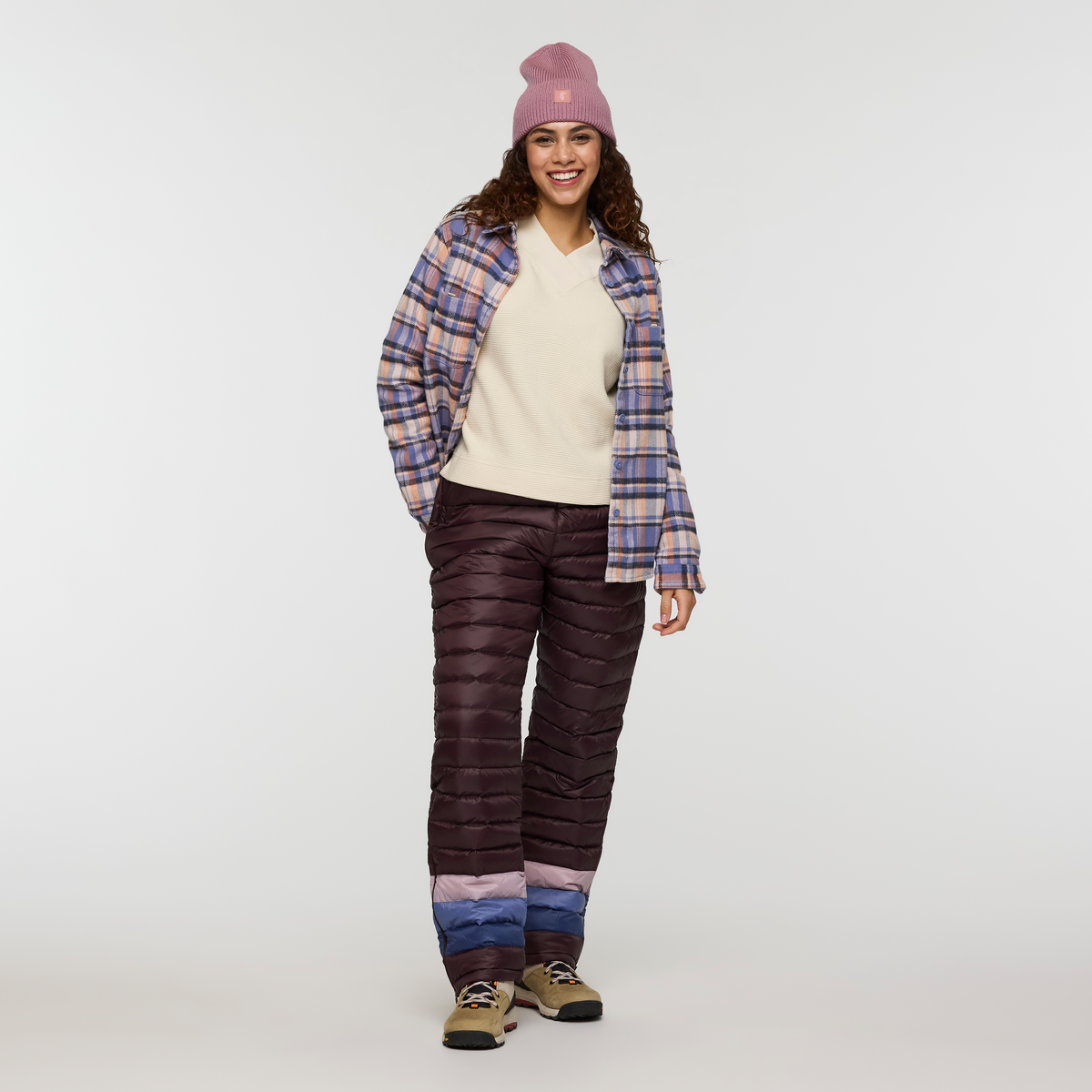 Atajo Long-Sleeve Waffle V-Neck - Women's - Image 2